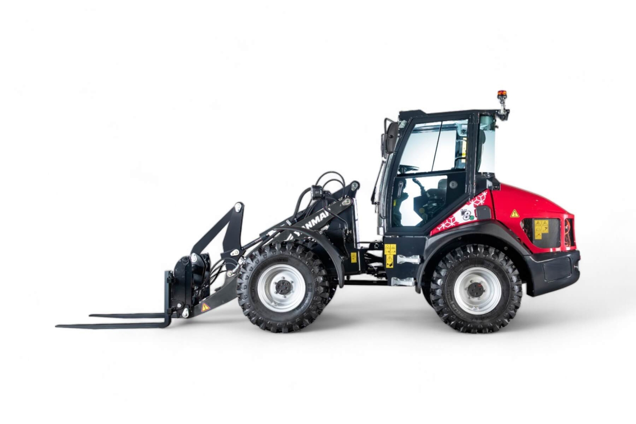 YANMAR Radlader V8e Elektroradlader Elektrolader mit Heckgewicht