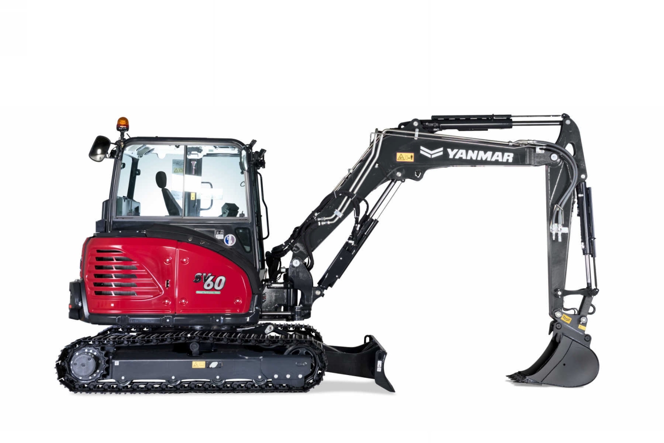 YANMAR Midibagger SV60 RUBAG Raupenbagger