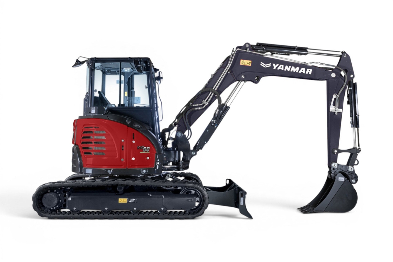 YANMAR Midibagger ViO50 RUBAG Raupenbagger