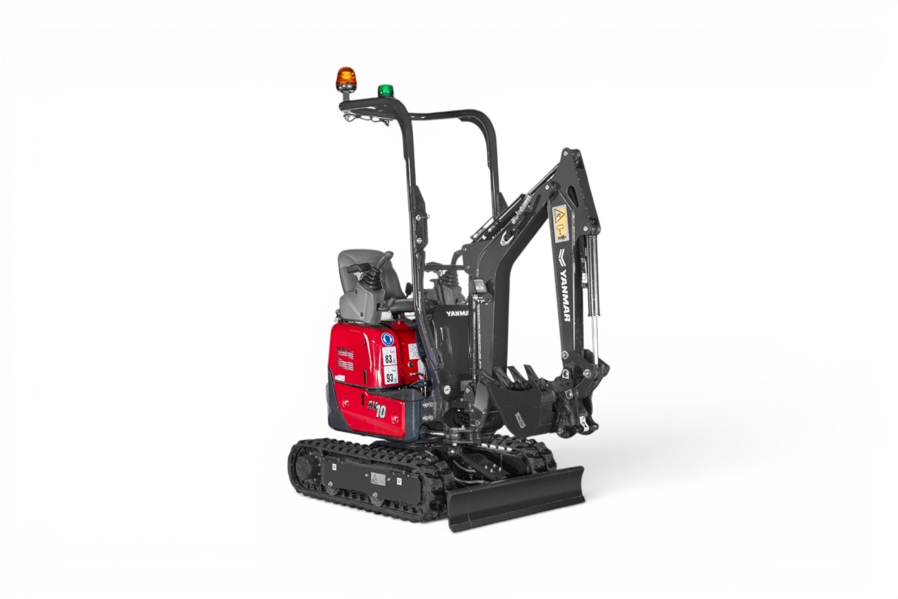 Yanmar Kurzheck Nullheck Raupenbagger SV10 RUBAG