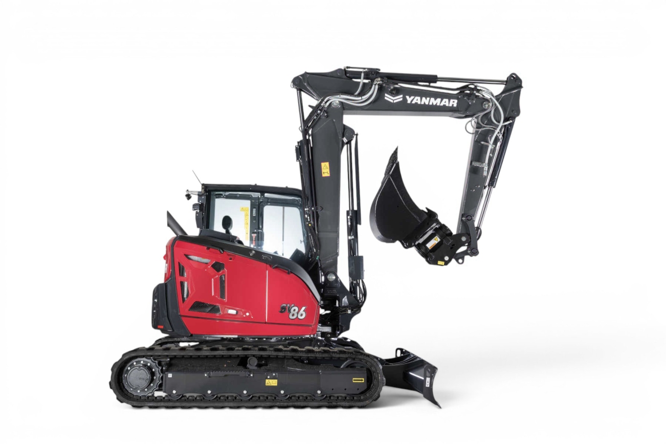 YANMAR Midibagger SV86-7 2PB RUBAG Raupenbagger