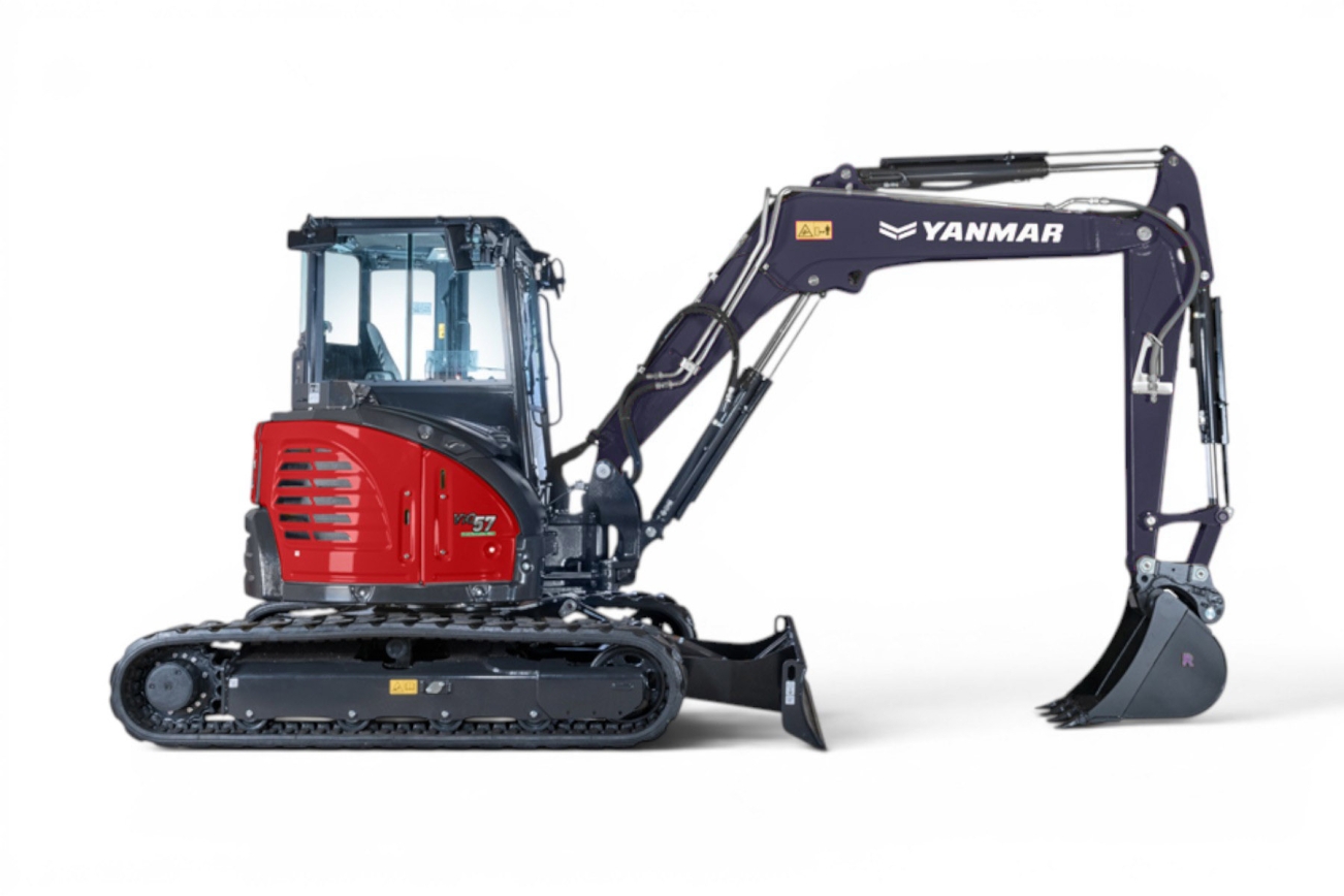 YANMAR Midibagger ViO57 RUBAG Raupenbagger