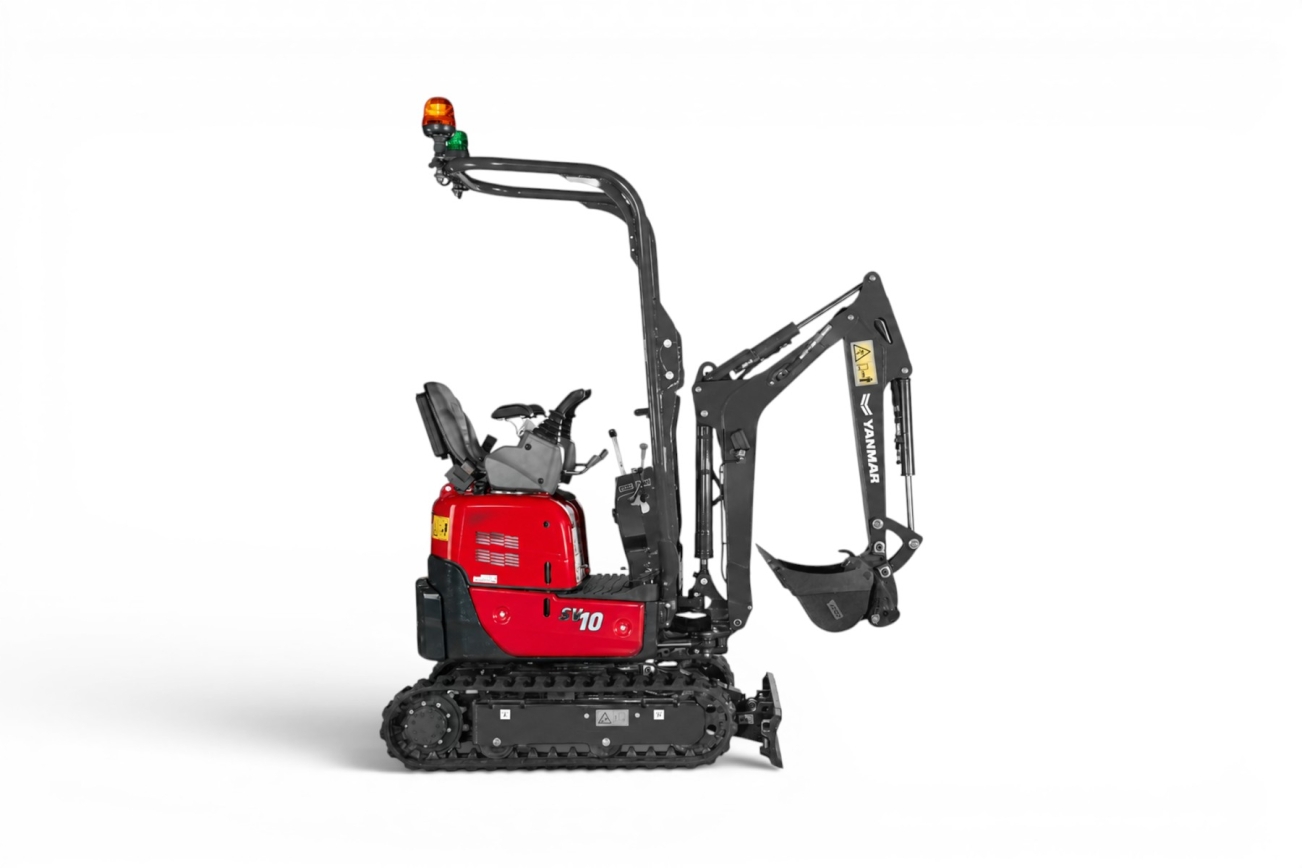 Yanmar Kurzheck Nullheck Raupenbagger SV10 RUBAG