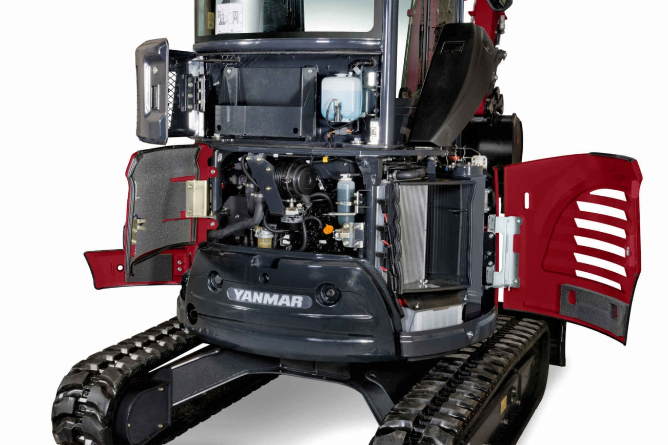 YANMAR Minibagger ViO38-7 RUBAG Raupenbagger