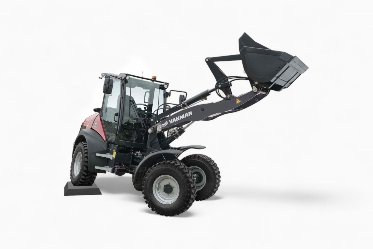YANMAR Radlader V7 HW mit Heckgewicht