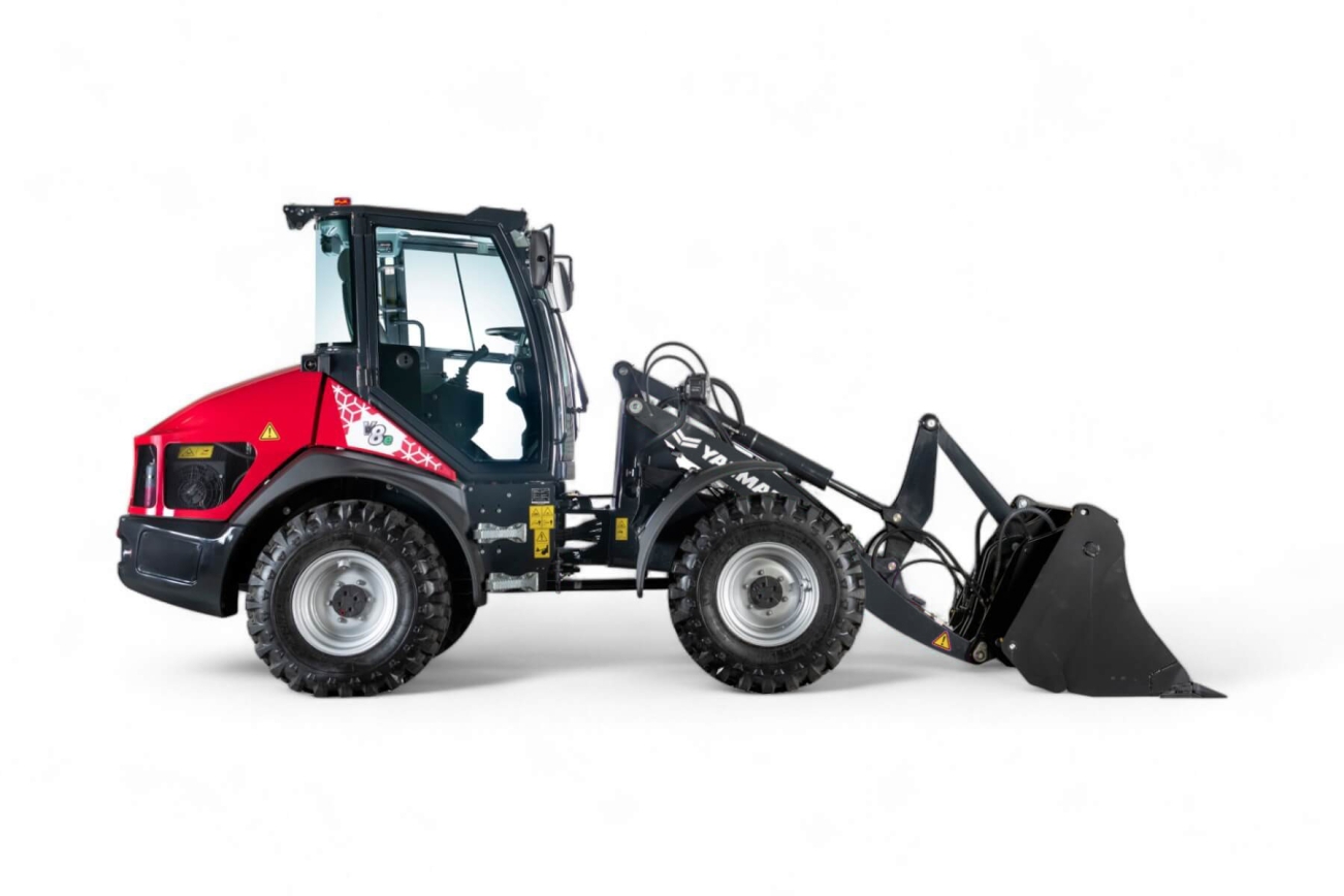 YANMAR Radlader V8e Elektroradlader Elektrolader mit Heckgewicht
