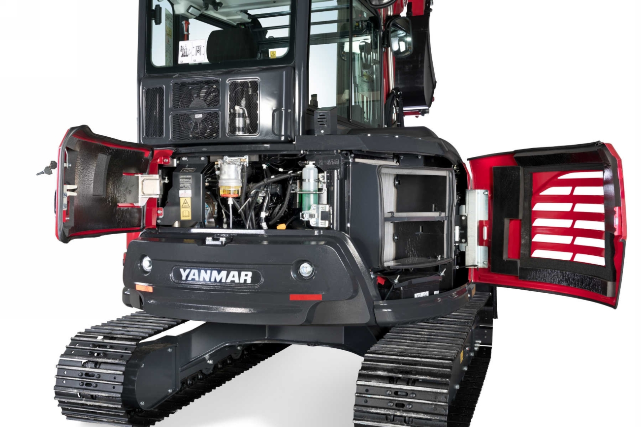 YANMAR Midibagger SV60 RUBAG Raupenbagger