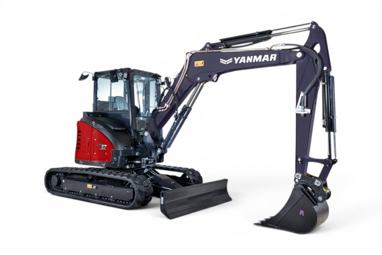 YANMAR Midibagger ViO57 RUBAG Raupenbagger