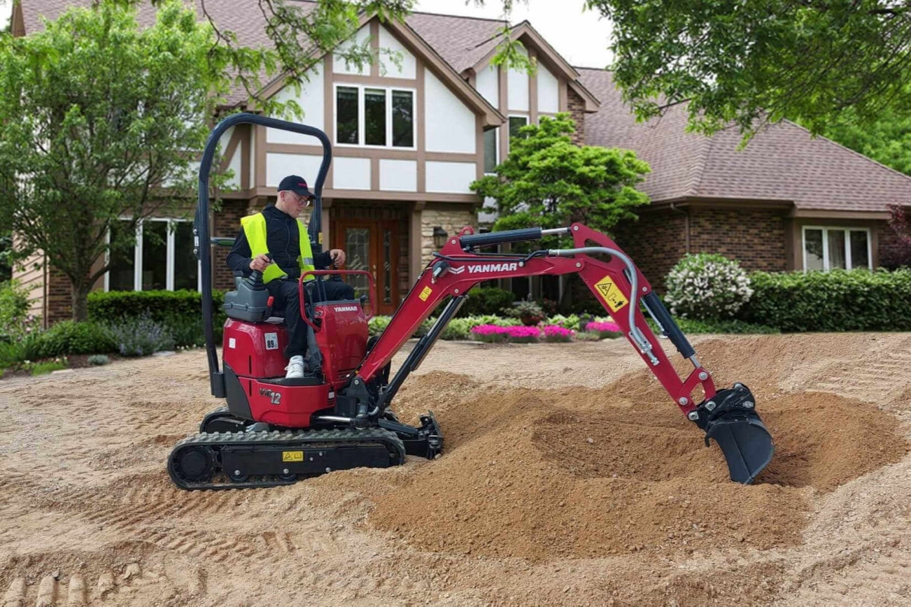 YANMAR Minibagger VIO12 RUBAG Raupenbagger