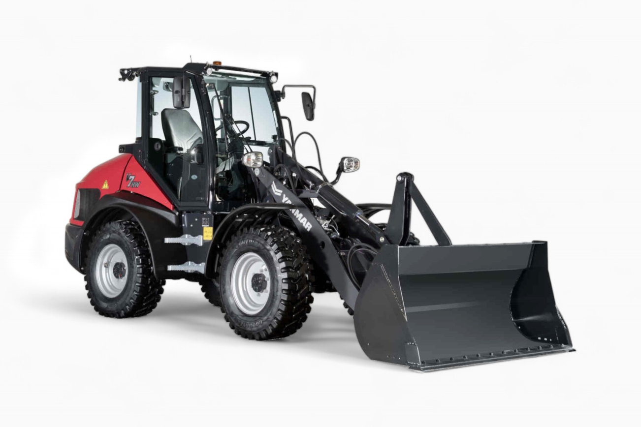YANMAR Radlader V7 HW mit Heckgewicht