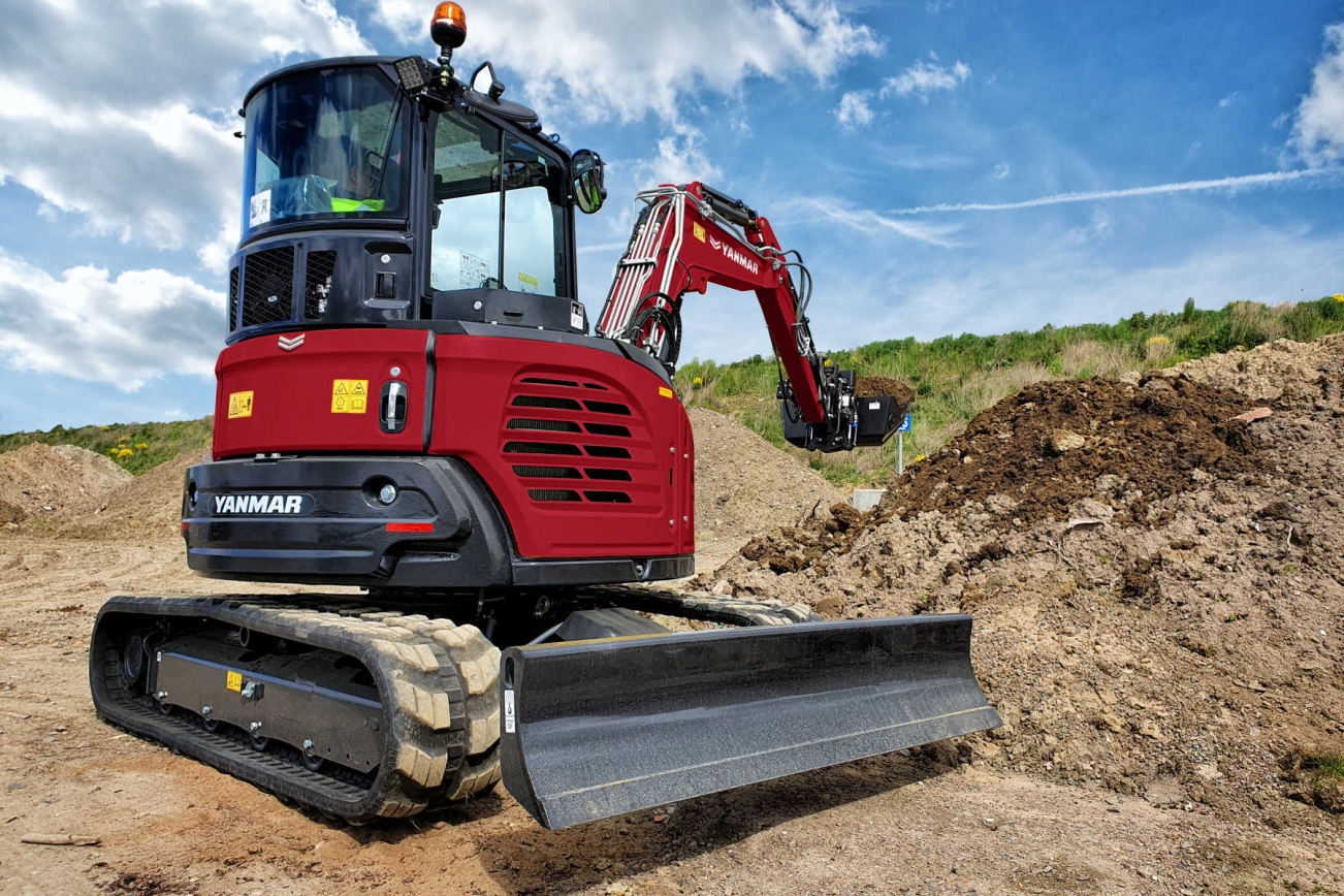 YANMAR Midibagger ViO57 RUBAG Raupenbagger