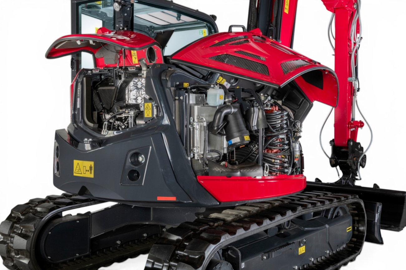 YANMAR Midibagger SV100-7 2PB RUBAG Raupenbagger