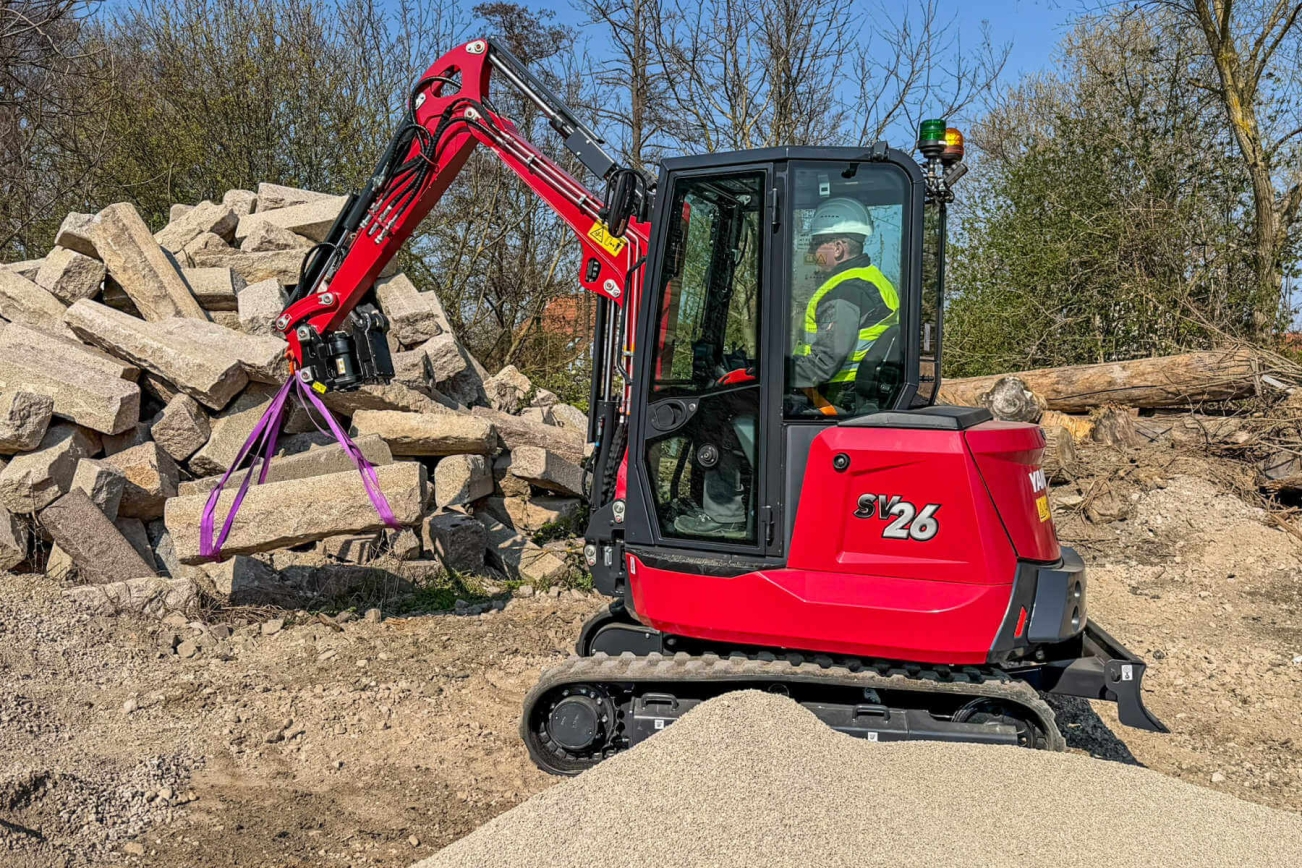 YANMAR Minibagger SV26-7 RUBAG Raupenbagger