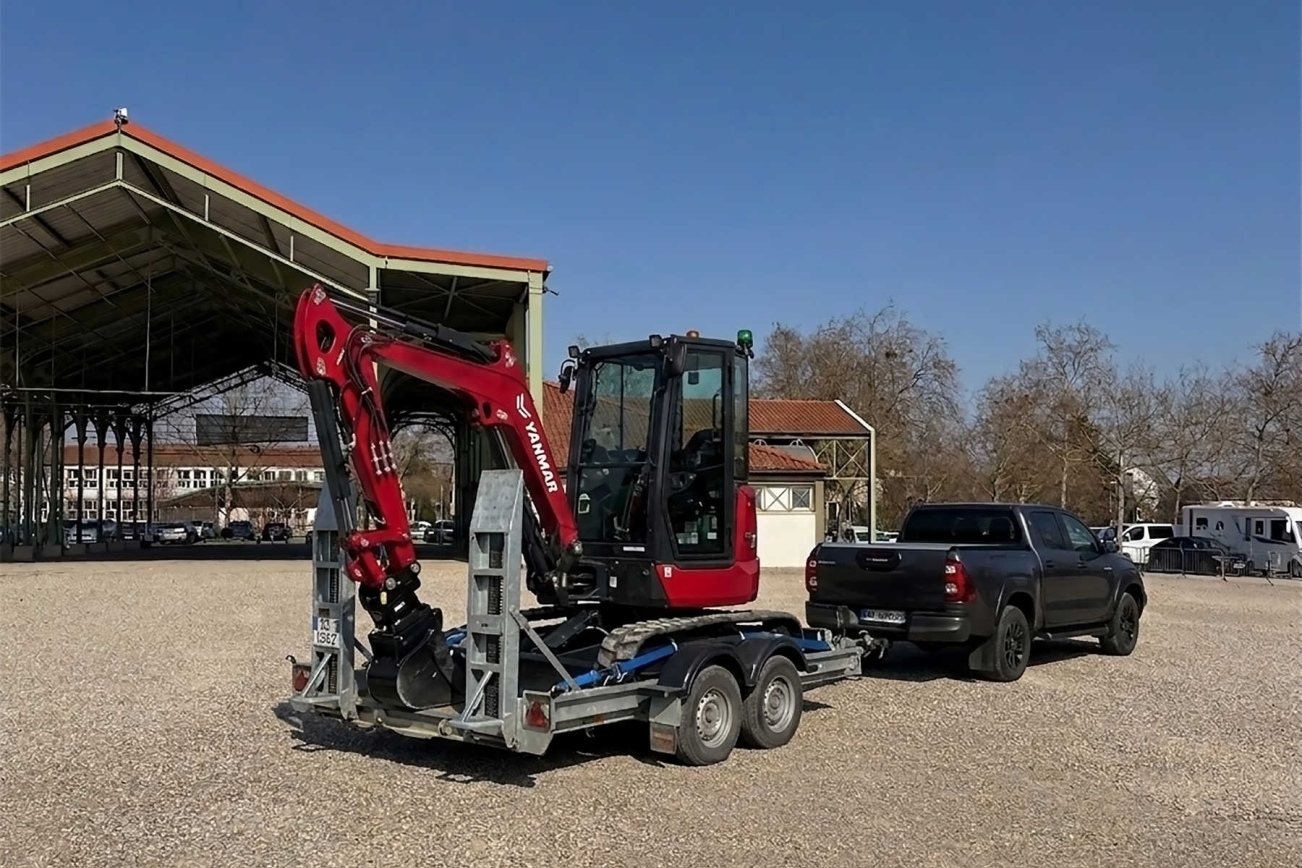 YANMAR Minibagger ViO27-7 RUBAG Raupenbagger