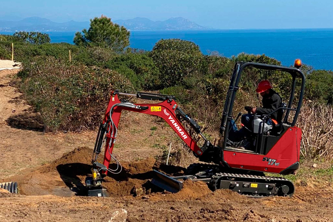 YANMAR Minibagger SV17 RUBAG Raupenbagger