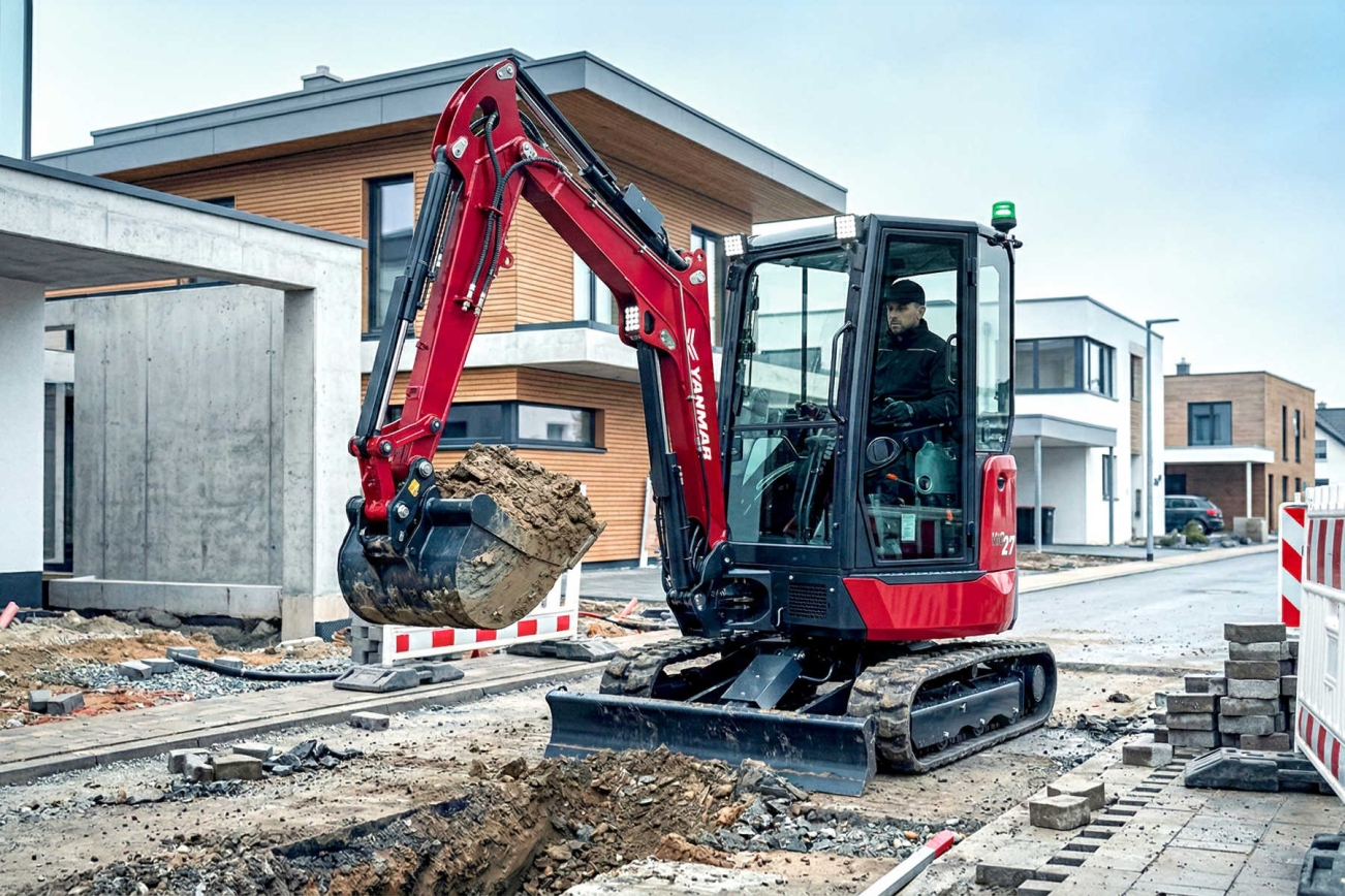 YANMAR Minibagger ViO27-7 RUBAG Raupenbagger