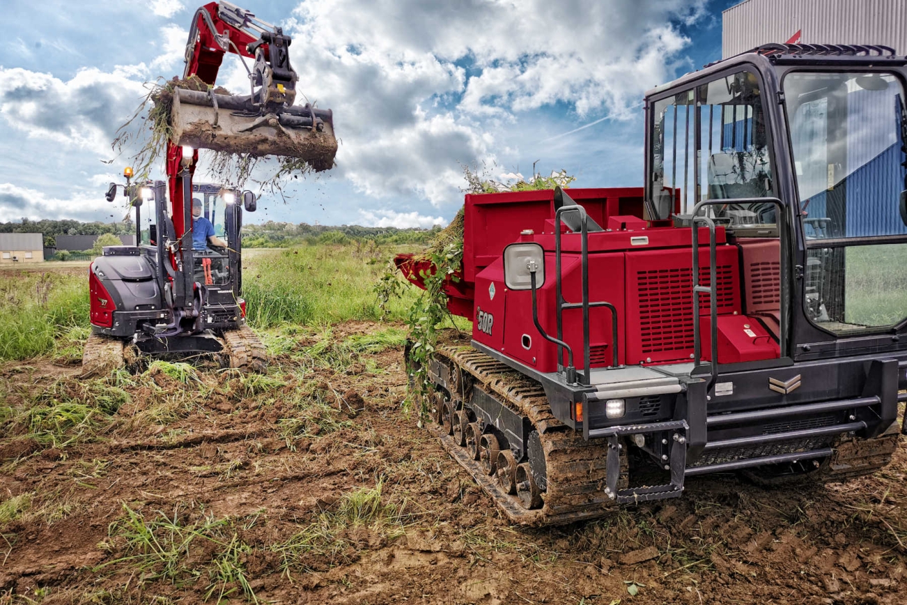 YANMAR Midibagger ViO57 RUBAG Raupenbagger