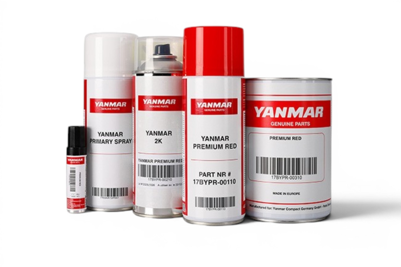 Yanmar Farbtöne und Lacke