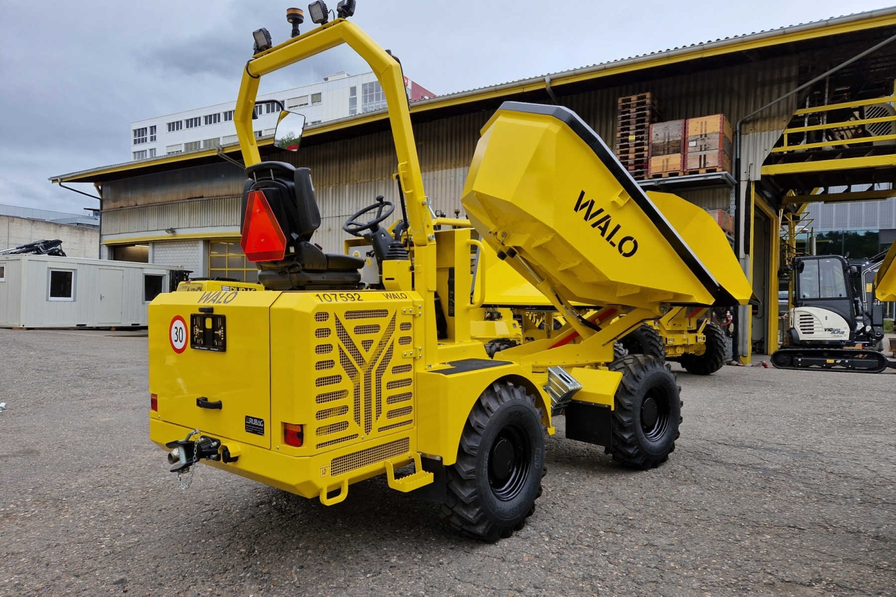 RUBAG Raddumper Auslieferung WALO