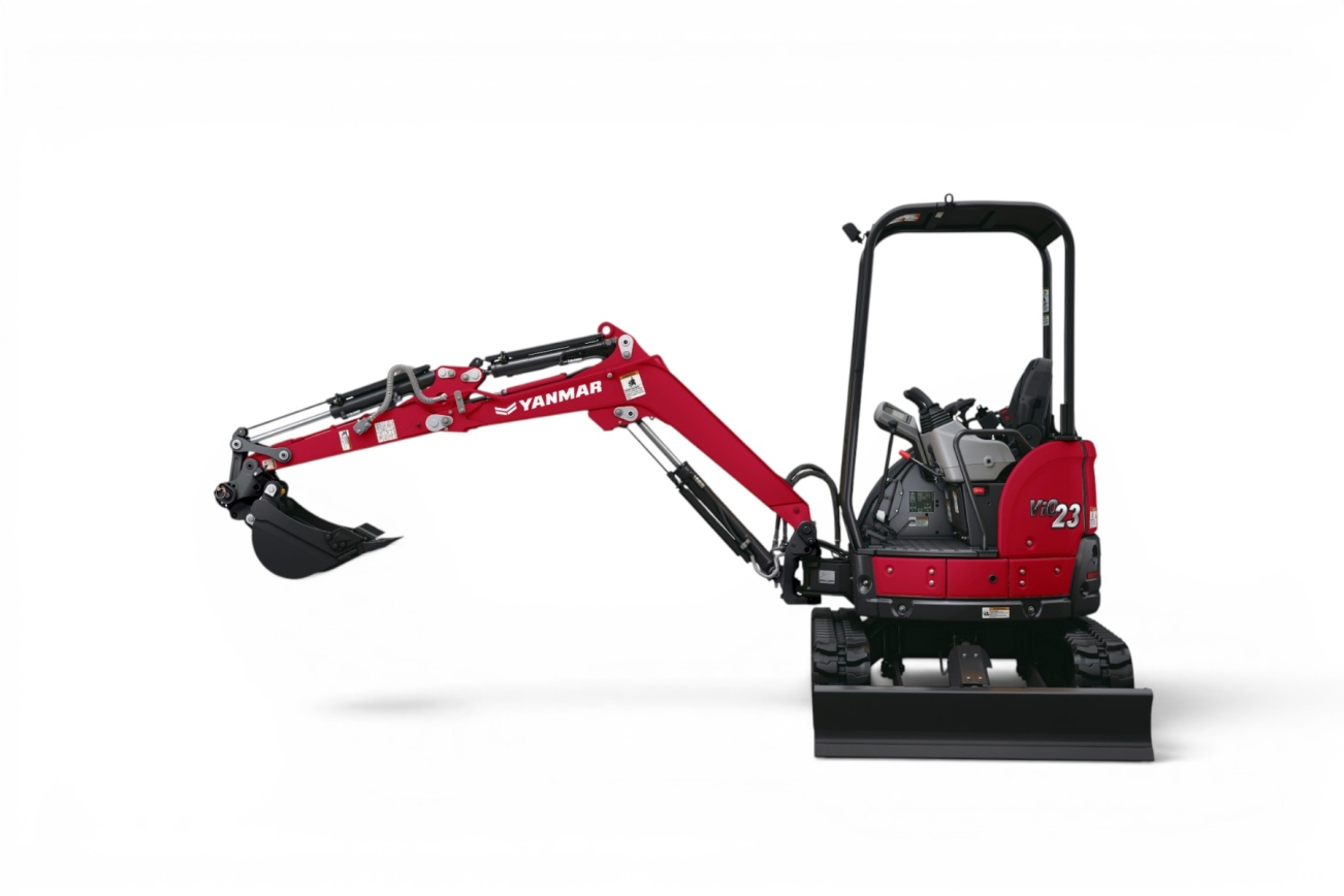 YANMAR ViO23 Minibagger Raupenbagger mit Schutzdach