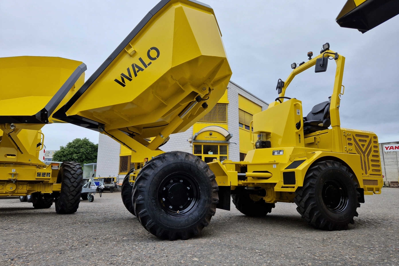 RUBAG Raddumper Auslieferung WALO