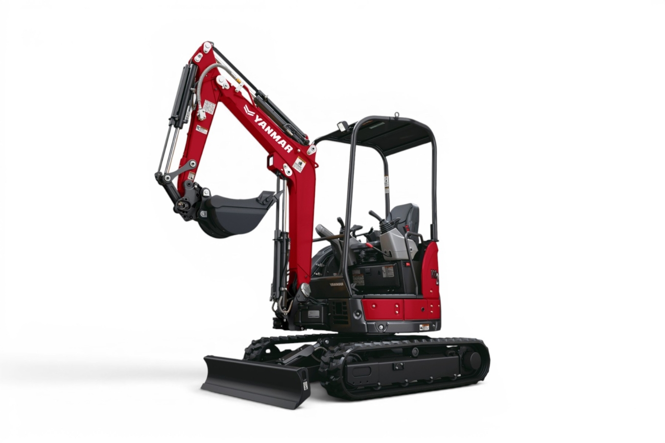 YANMAR ViO23 Minibagger Raupenbagger mit Schutzdach