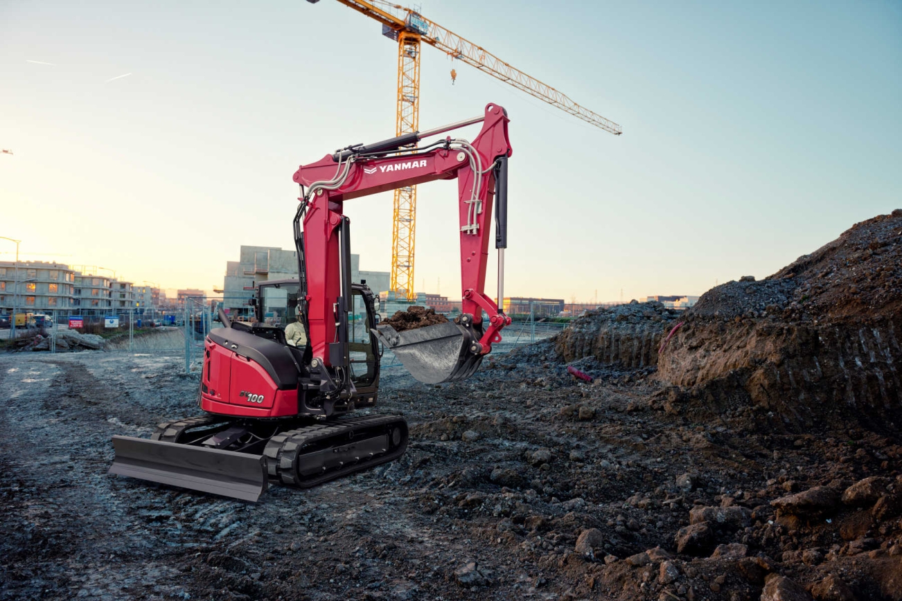 YANMAR SV100 Raupenbagger 