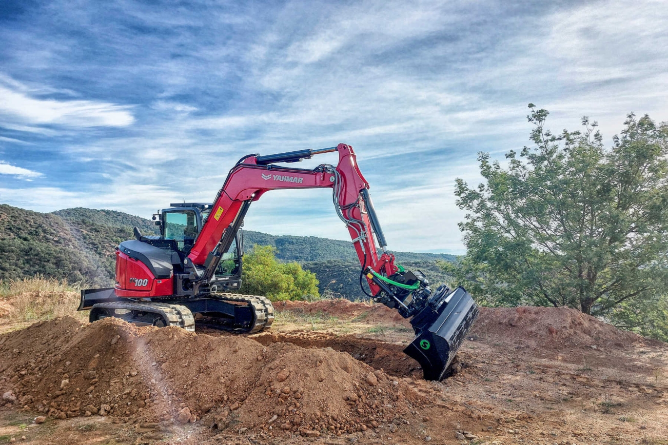 YANMAR SV100 Raupenbagger 