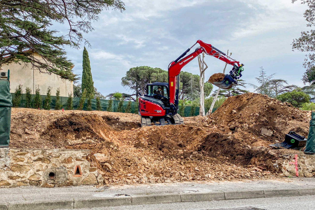 YANMAR SV100 Raupenbagger 