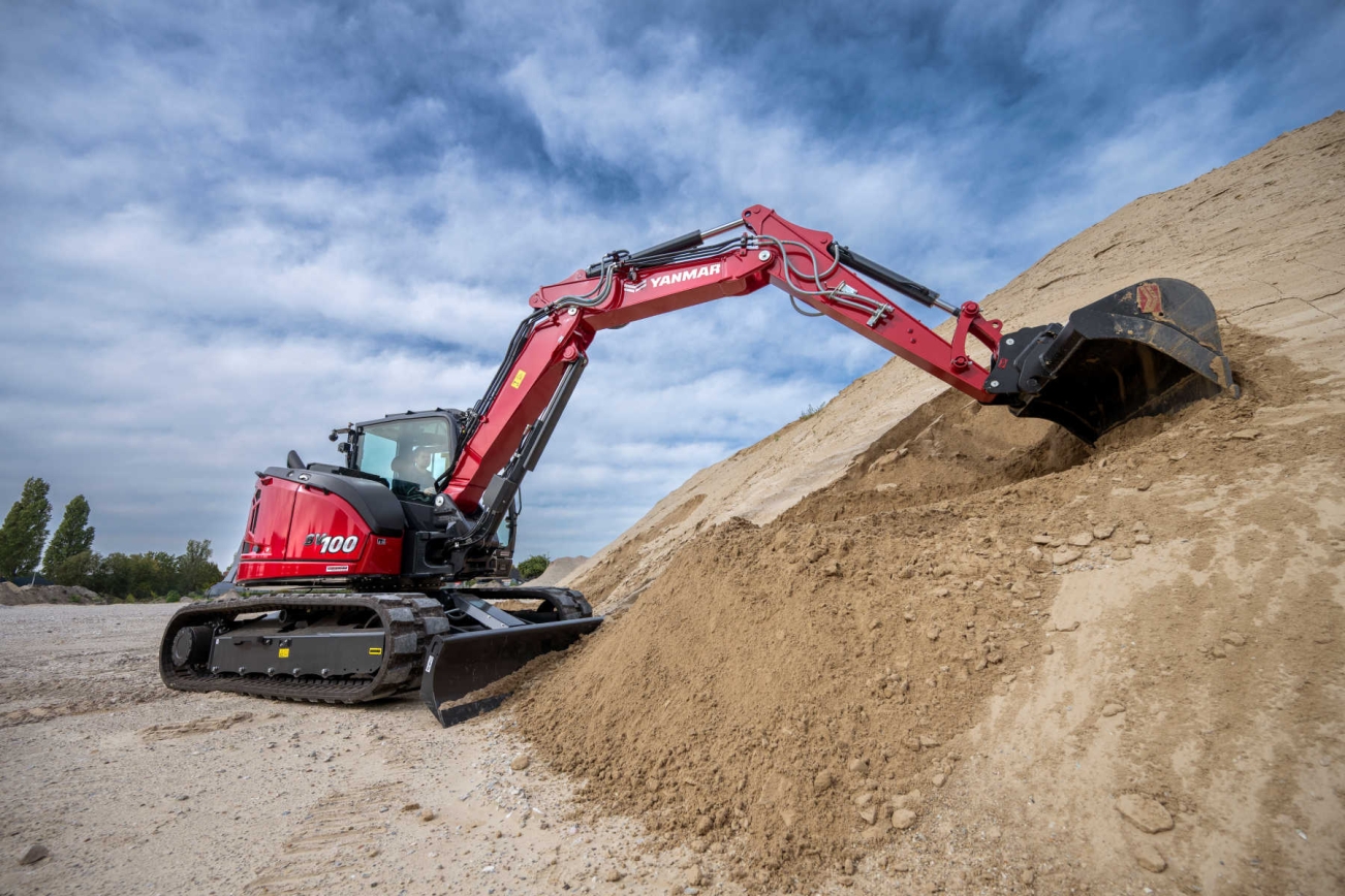 YANMAR SV100 Raupenbagger 