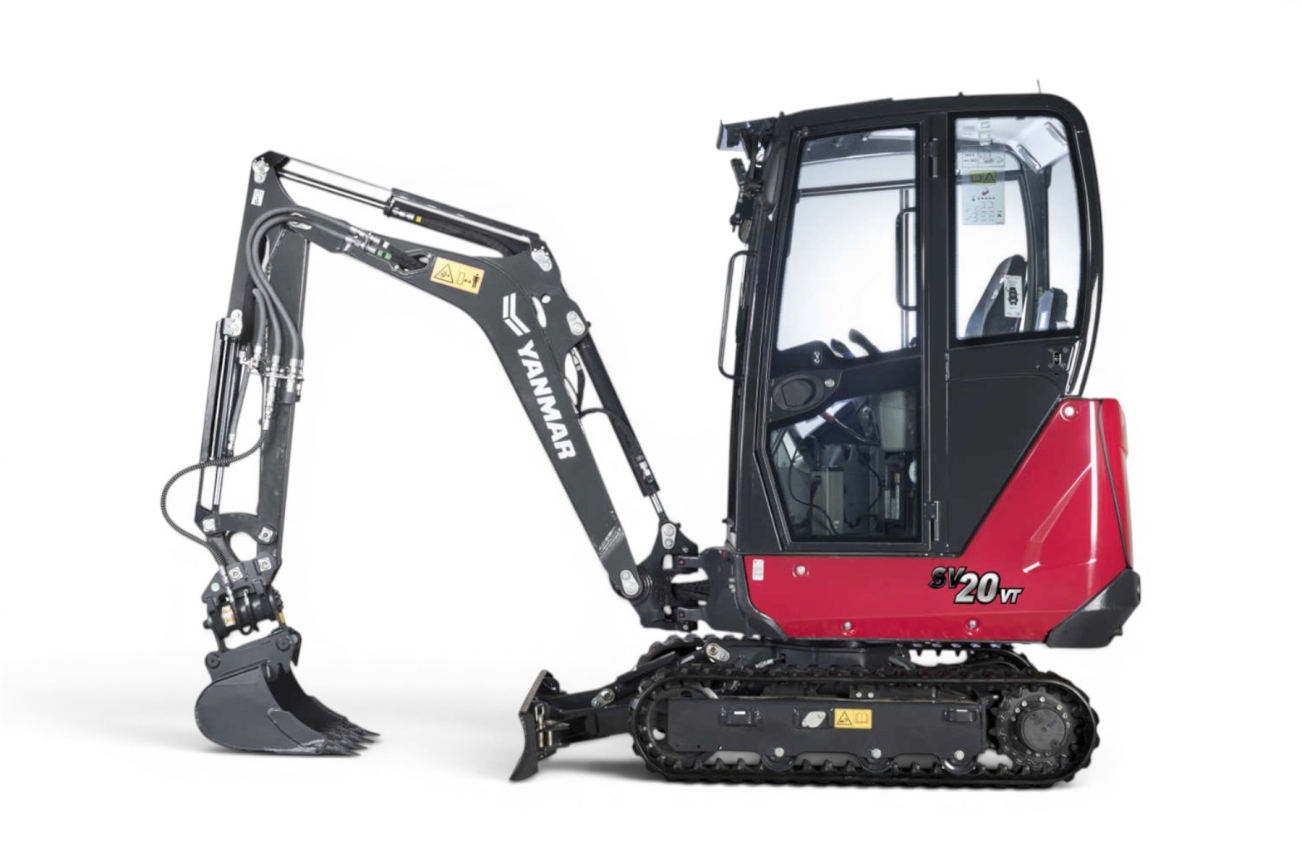 YANMAR Midibagger Raupenbagger SV20VT RUBAG