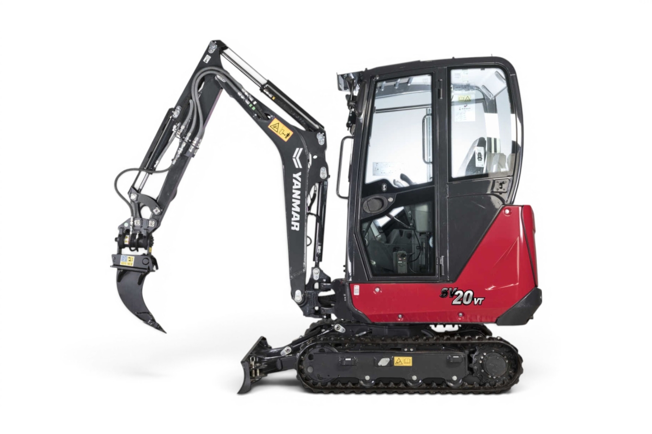 YANMAR Midibagger Raupenbagger SV20VT RUBAG