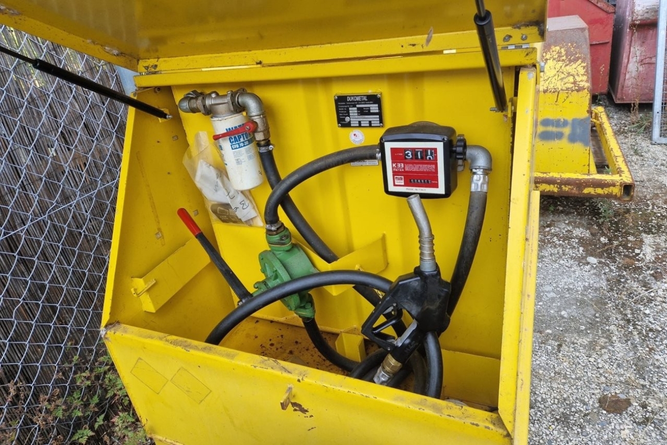 RUBAG Baustellentank E400 von innen