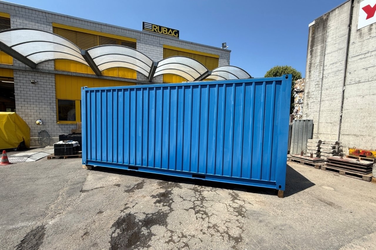 RUBAG Lagercontainer LC20 von hinten