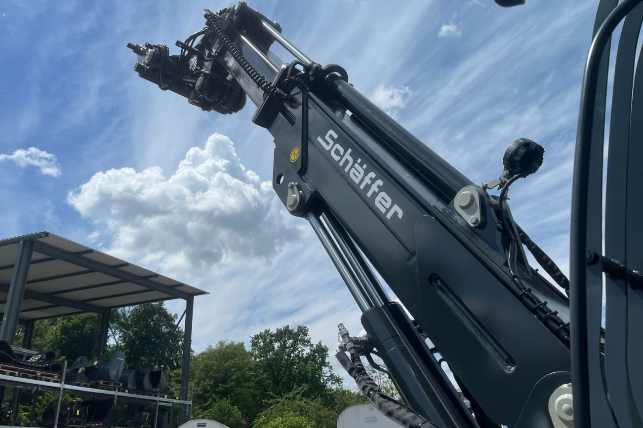 Detailaufnahme Schäffer Teleskoparm