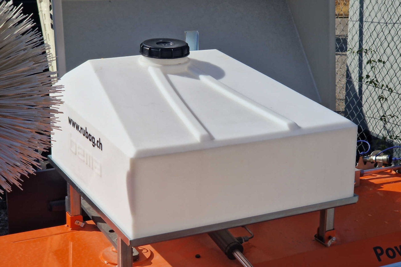 RUBAG Bema Dual Powermaster Kehrbesen Detailaufnahme