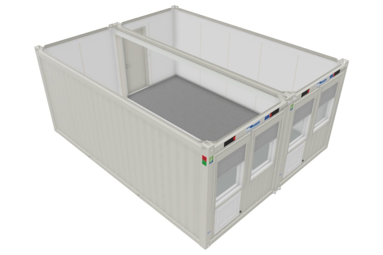RUBAG Duo-Containeranlage BMD 20 von oben