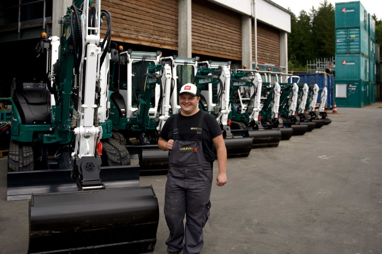 Anliker Übergabe YANMAR Bagger