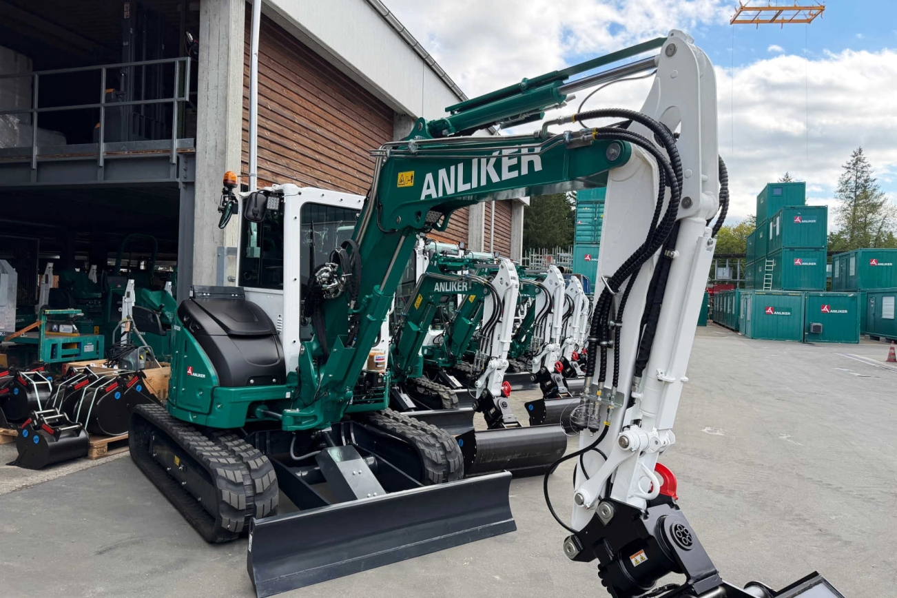 Anliker Übergabe YANMAR Bagger vio57