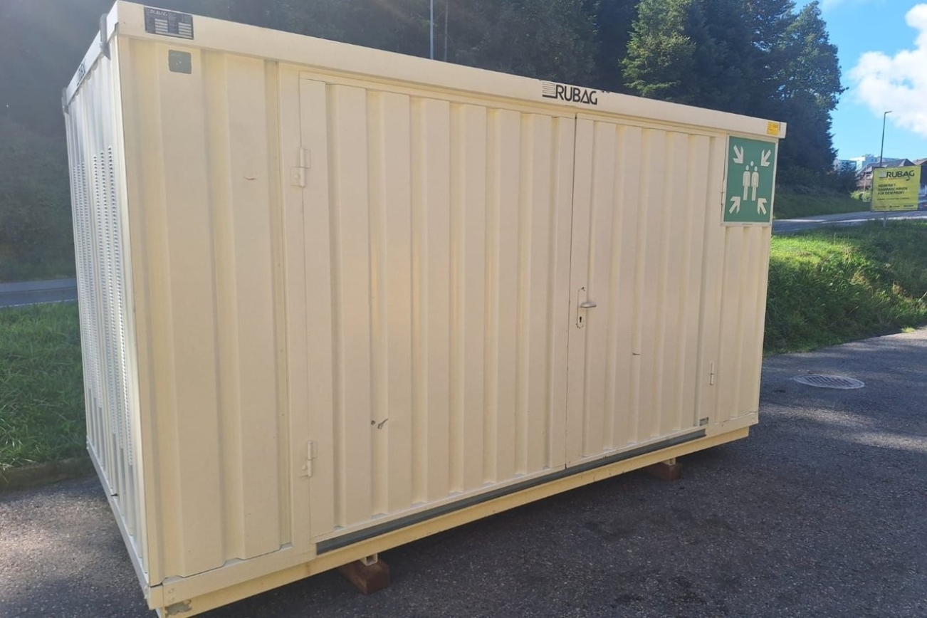 RUBAG Safetank 1350 von vorne