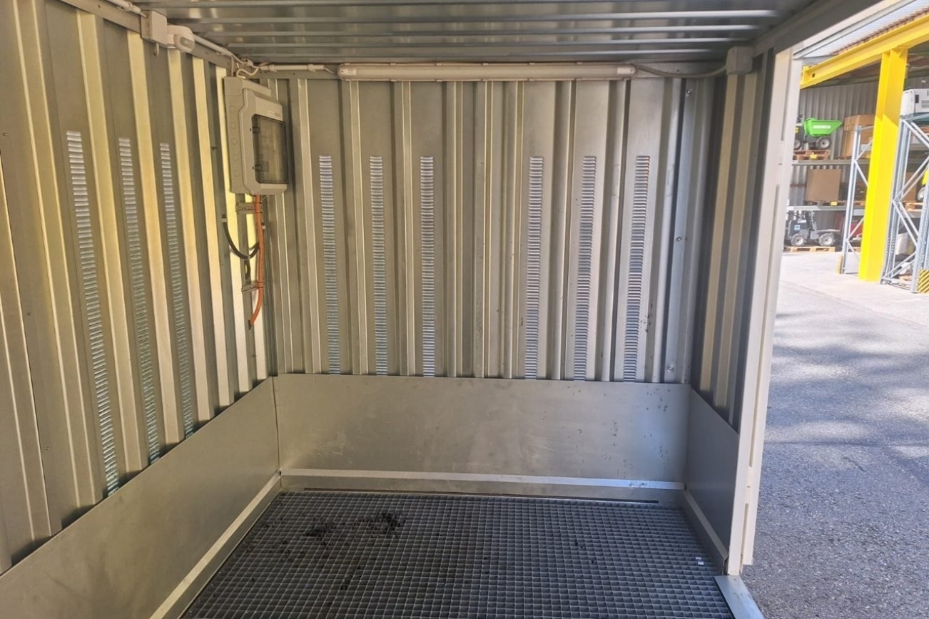 RUBAG Safetank 1350 von innen