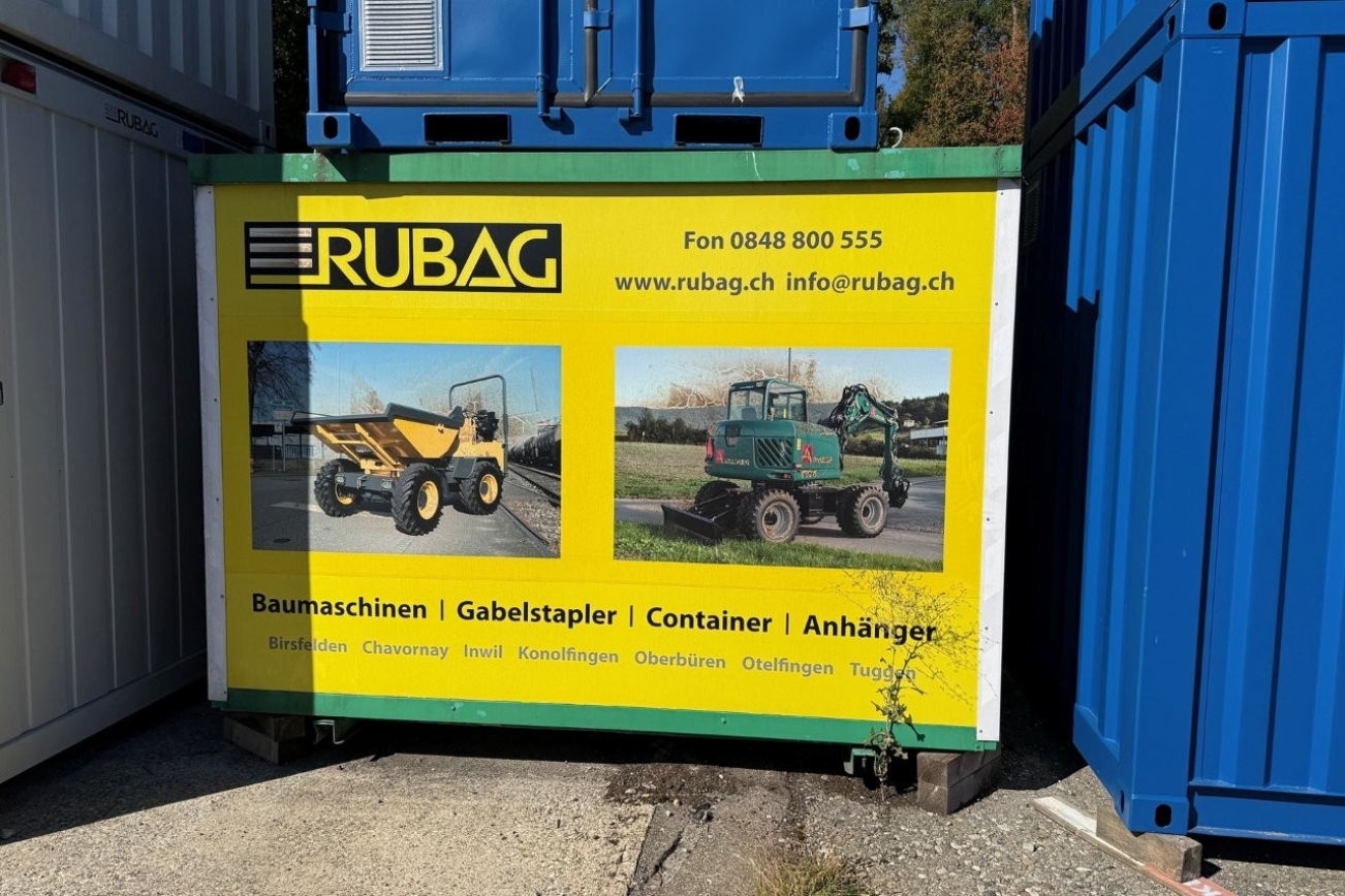 RUBAG Materialcontainer von vorne