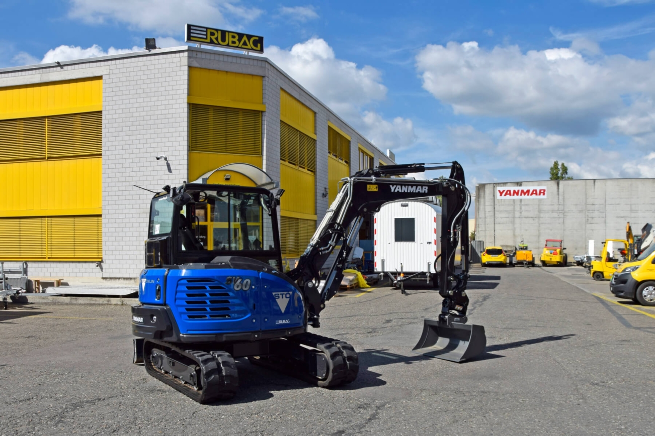 YANMAR SV60 excavator | RUBAG Construction machines