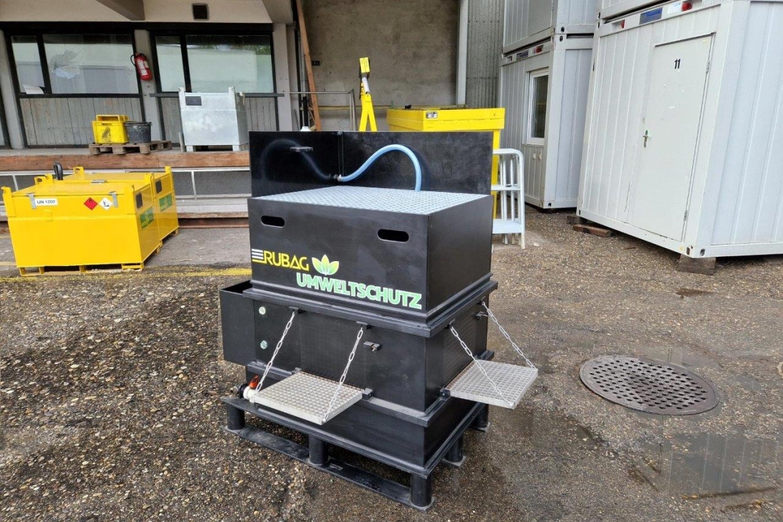 RUBAG Kombi-Waschbecken 0.3 m3 von vorne
