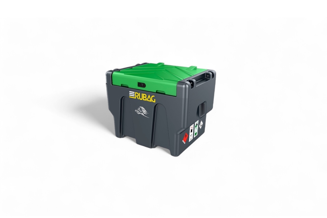 RUBAG Mobile Tankanlage Truckmaster 430 von vorne geschlossen
