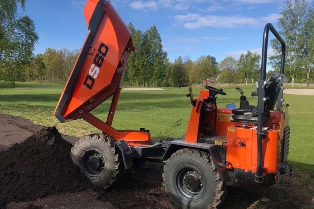 DAVINO Raupendumper DS60+ von der linken Seite