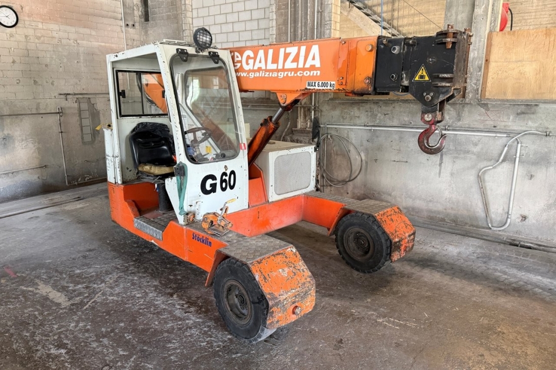 Galizia Elektrokran G60 von der rechten Seite