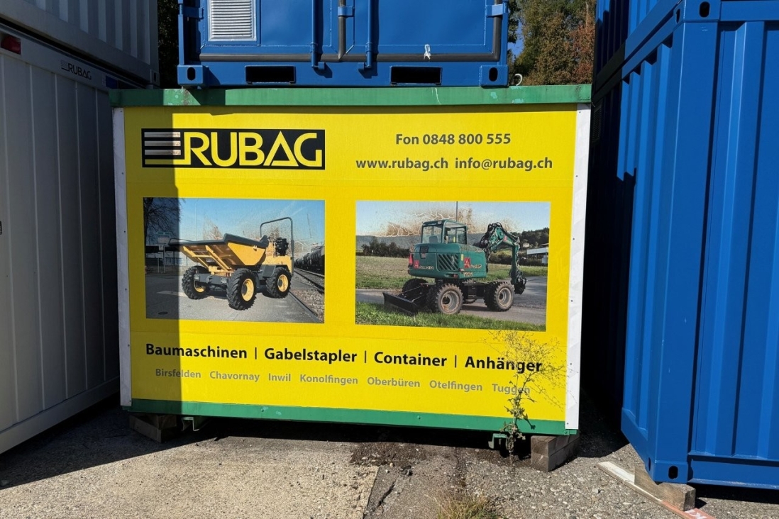 RUBAG Materialcontainer von vorne