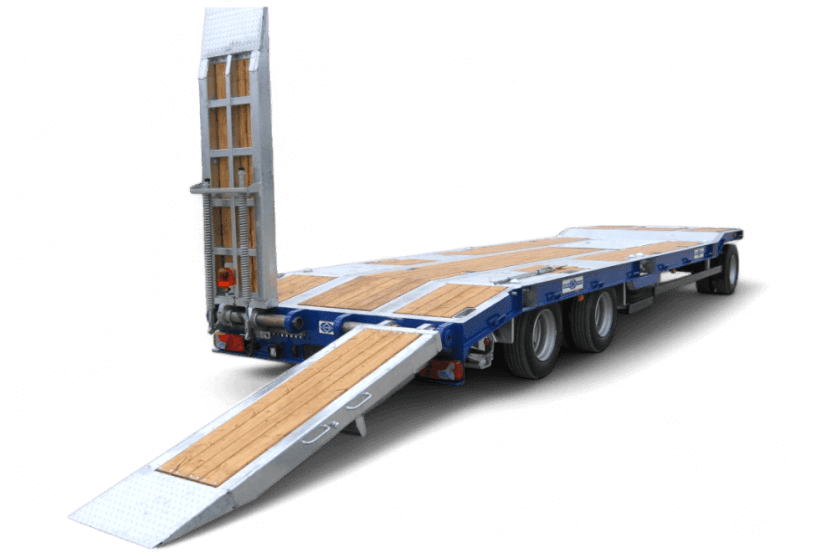 RUBAG LKW-Drehschemelanhänger