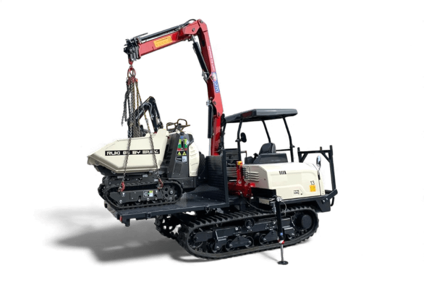 YANMAR Raupendumper C30 mit Kran